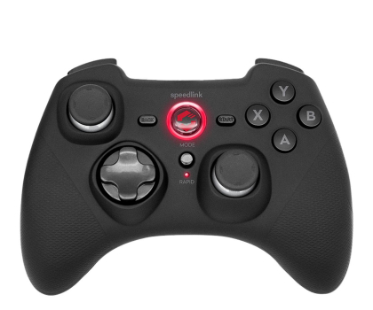 Akcesoria do konsol SPEEDLINK RAIT Wireless Gamepad (PC/PS3/Switch/OLED) SL-650110-BK